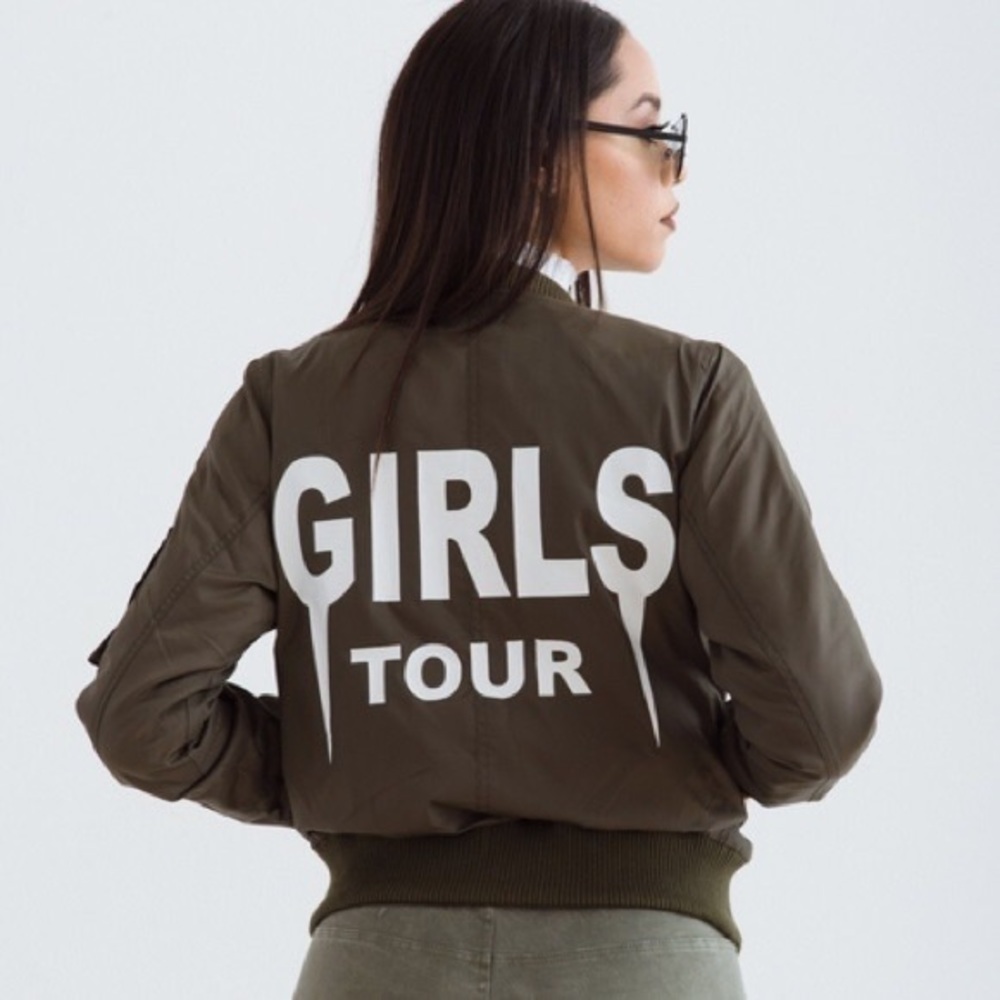 Sorella girls tour bomber jacket